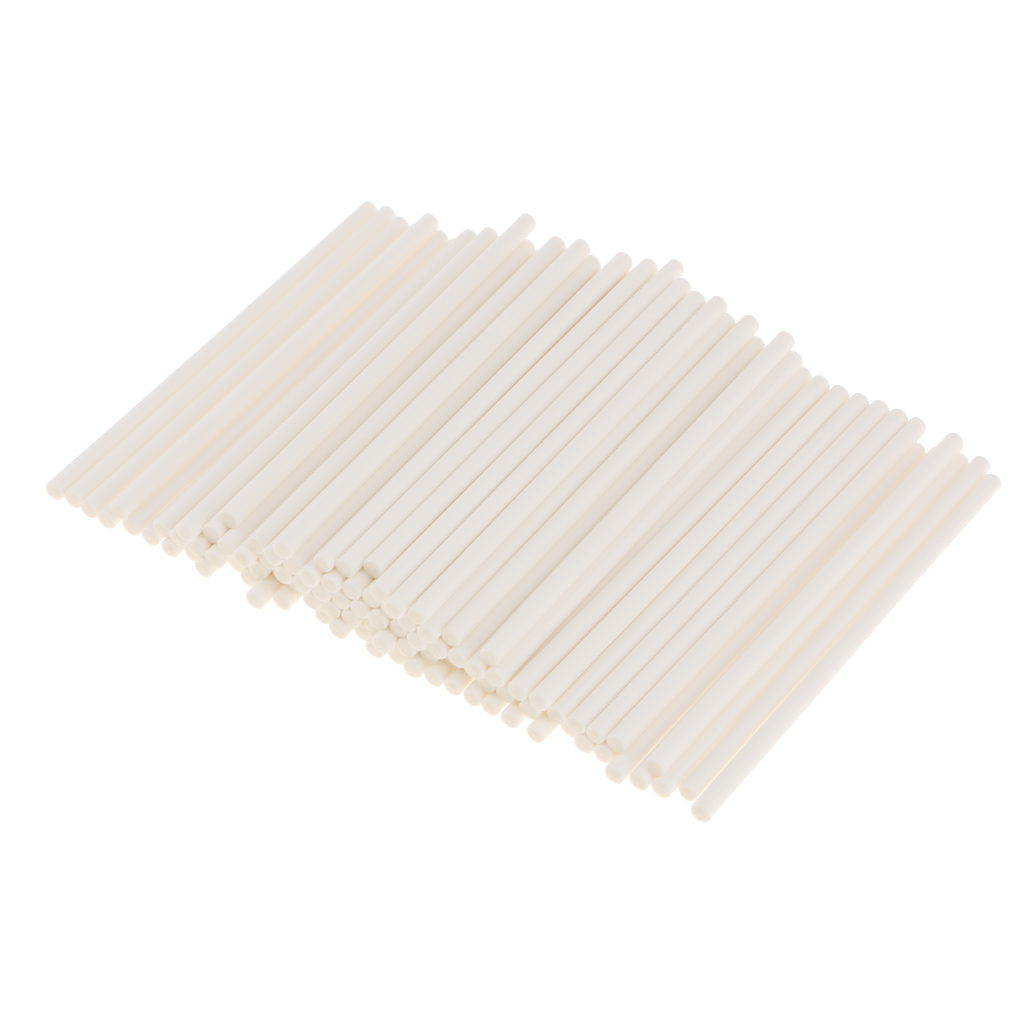 100pcs Hard Paper 10cm (3.94'') Lollipop Sticks Cake Pops Sweets Lollies PACK