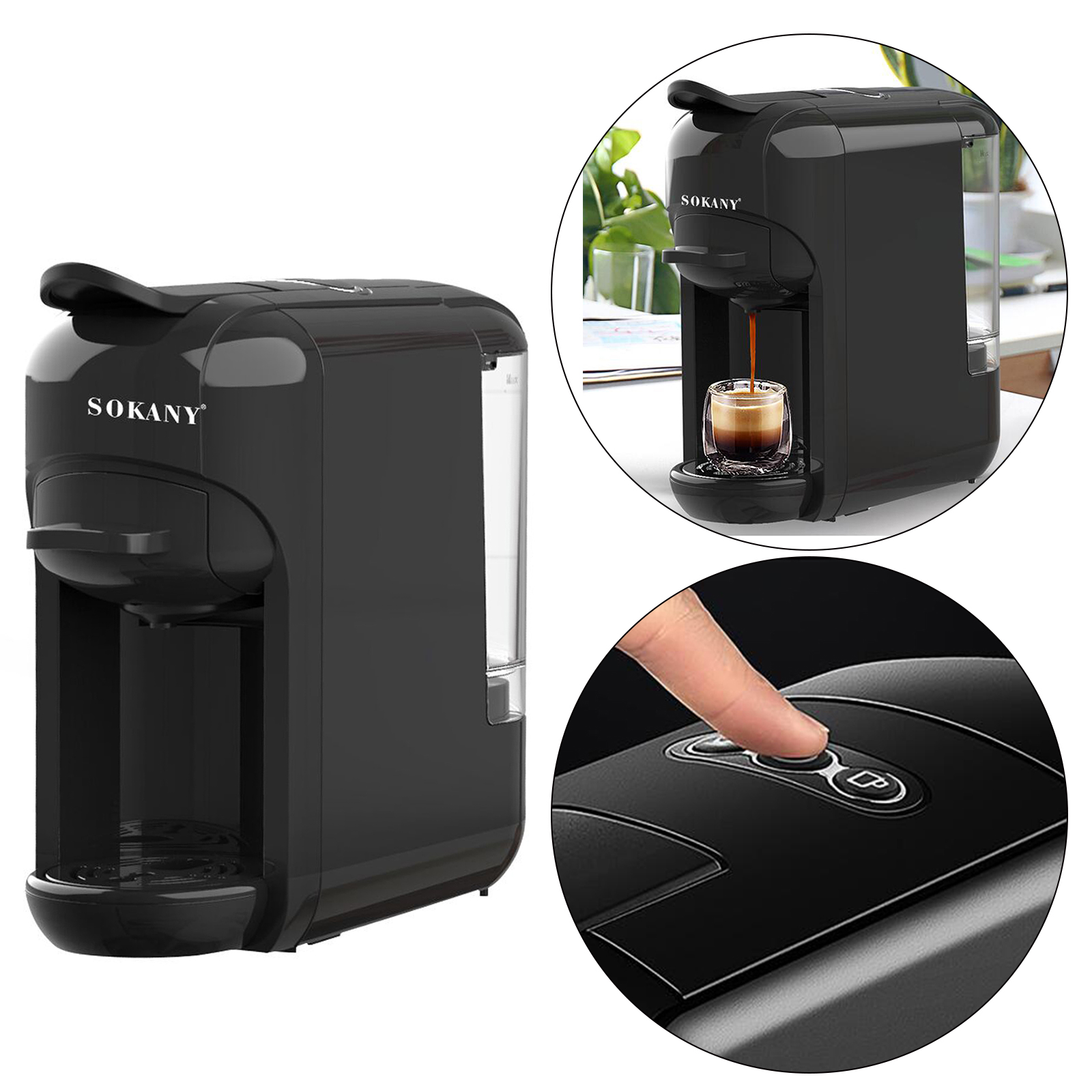 Portable 5-10 Cups Make Cafe Stainless Steel Drip Coffee Machine Household Personal Barista Use Portable 5-10 Cups Make Cafe Stainless Steel Drip Coffee Machine Household Personal Barista Use