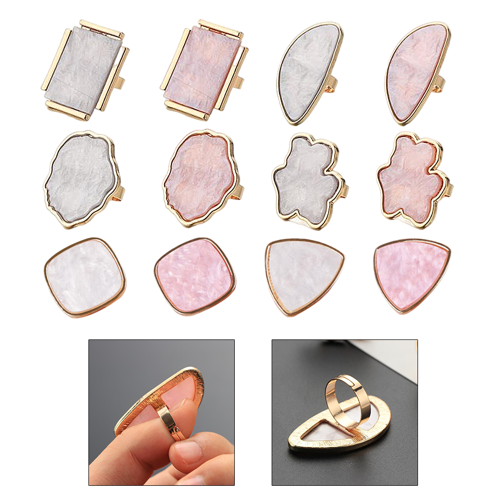 Marble Nail Art Palette Nails Polish Mixing Plate Paint Drawing Color Dish