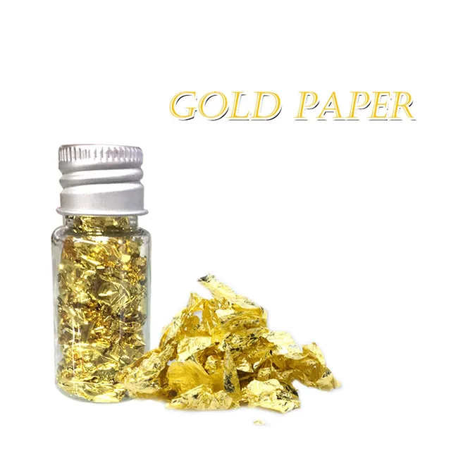 Edible Gold Leaf Sheets Cakes  24k Edible Gold Leaf Foil Sheets - 24k Gold  Leaf Foil - Aliexpress