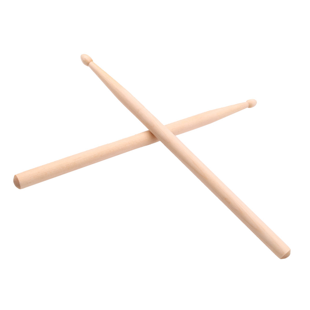 2pcs 5A Maple Classic Drumsticks Drum Beaters Rods For Children Kids Snare Drum Hand Percussion