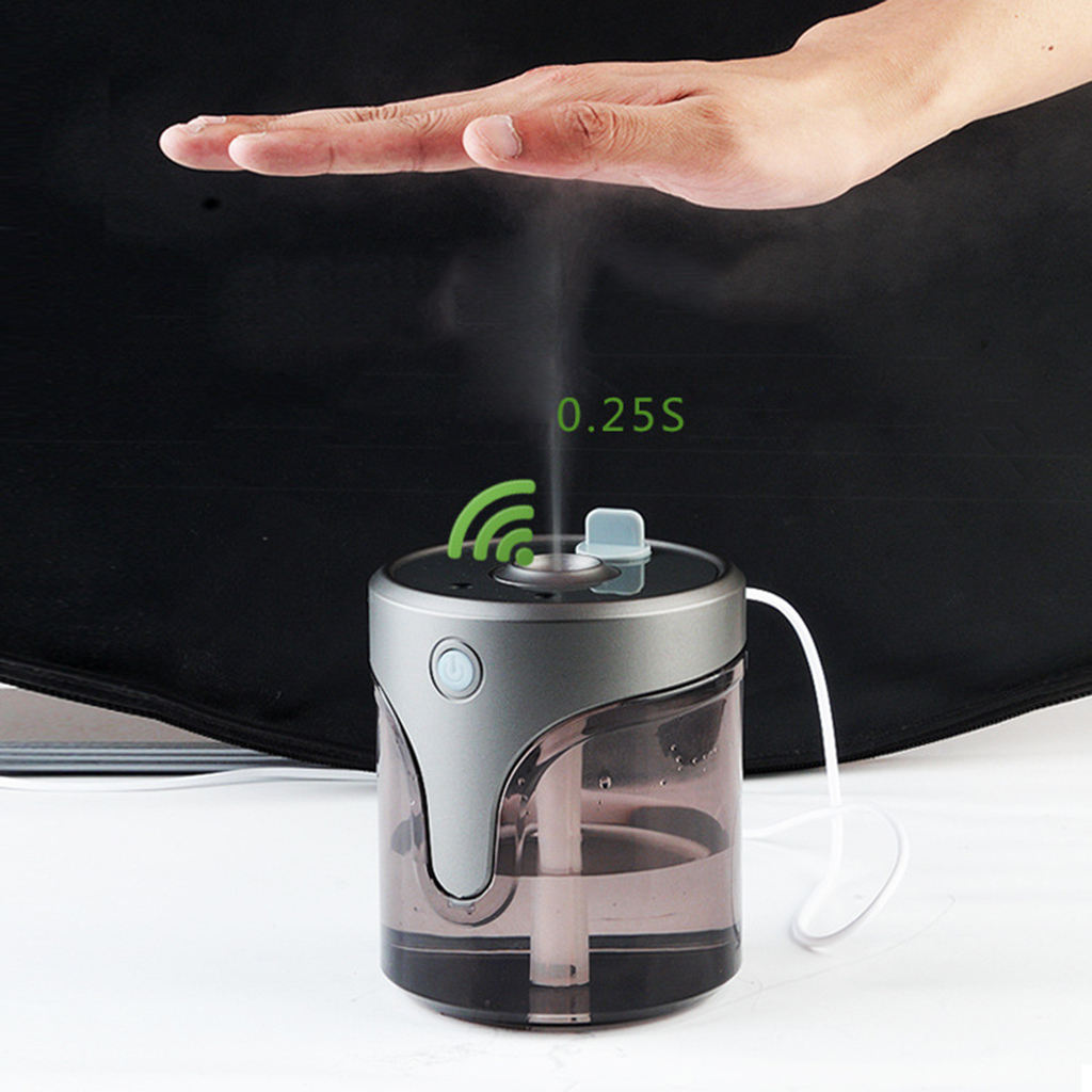 600ml Auto Alcohol Dispenser Sanitizer Touchless Sprayer For Home 