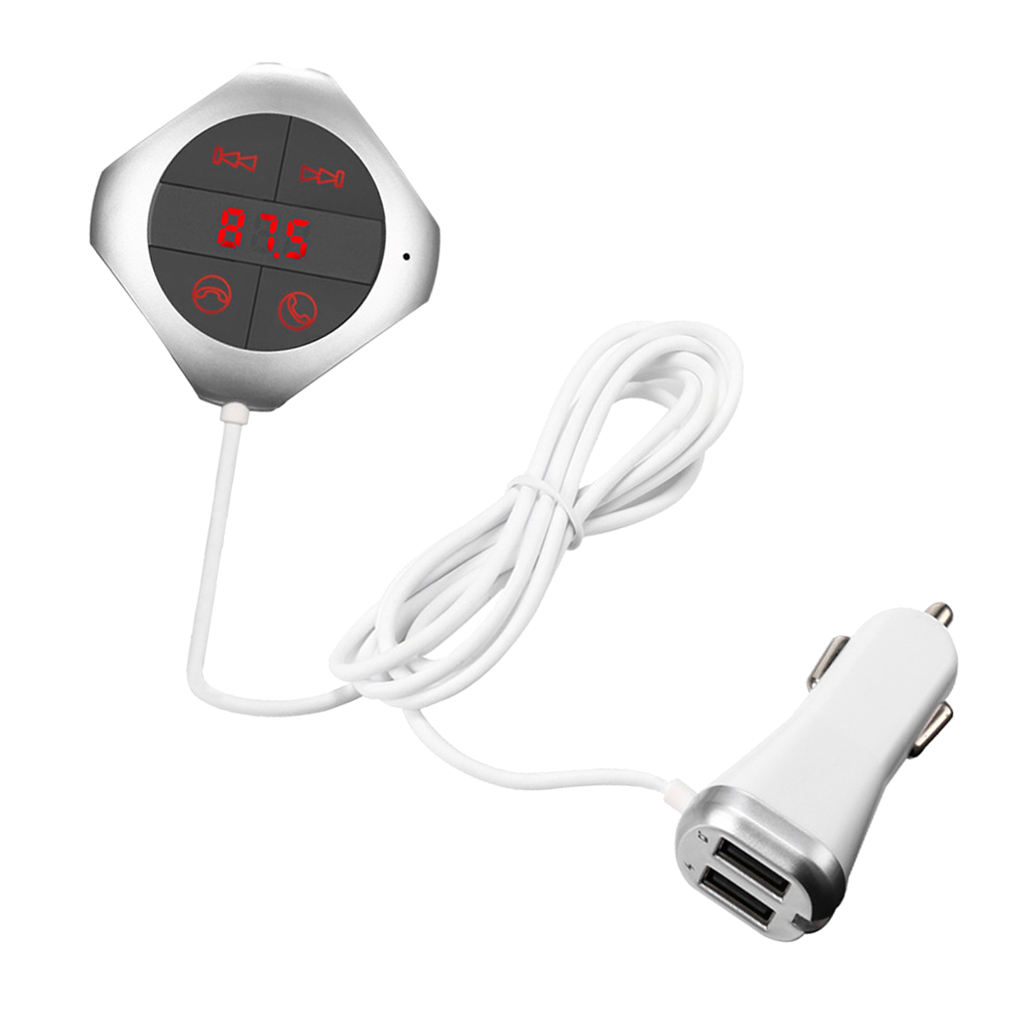 Car MP3 Player Bluetooth FM Transmitter Kit Audio Modulator Charger