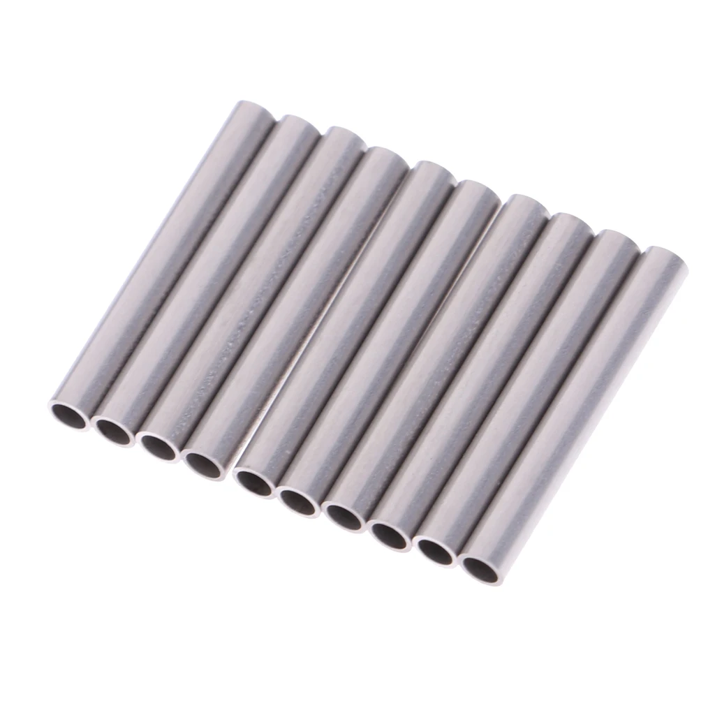10 Pieces Silver Stainless Steel Tubes  Tube Accessories 20mm 26mm