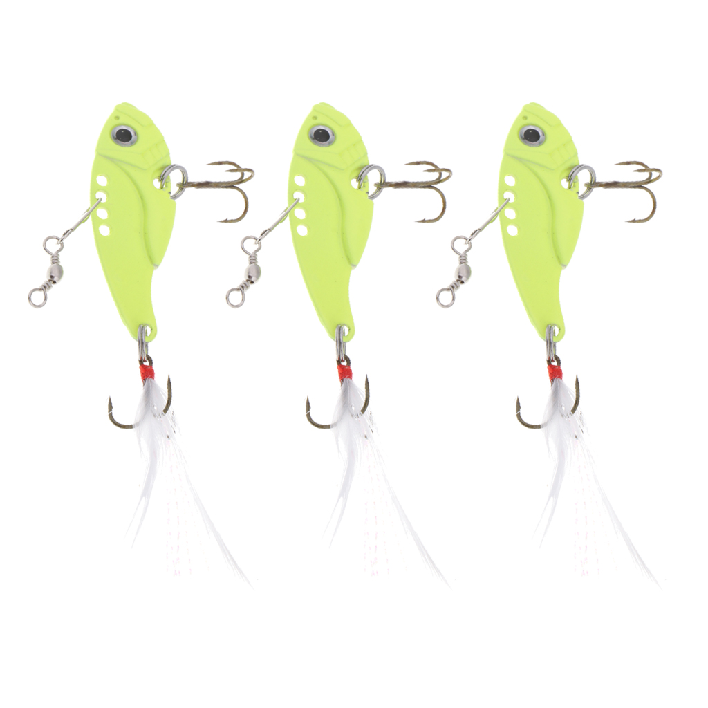 Hard Durable Portable Convenient Fishing Spoon Fishing Bait Lures 12g