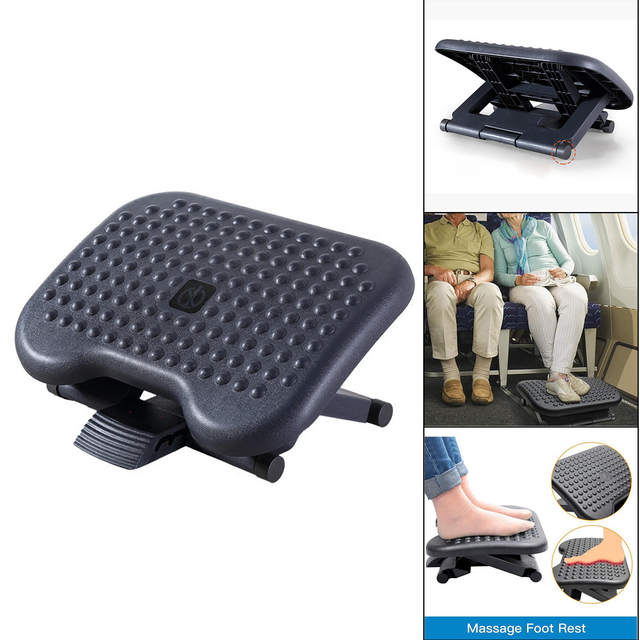 QOOSIKICC Reposapies de Oficina, Apoya Pies, Reposa Pie Trabajo Escritorio,  Reposapiés de Madera, Reposapiés de Masaje de Pies Ergonómico para Oficina,  Hogar, Viaje, Taburete de Baño : : Hogar y cocina