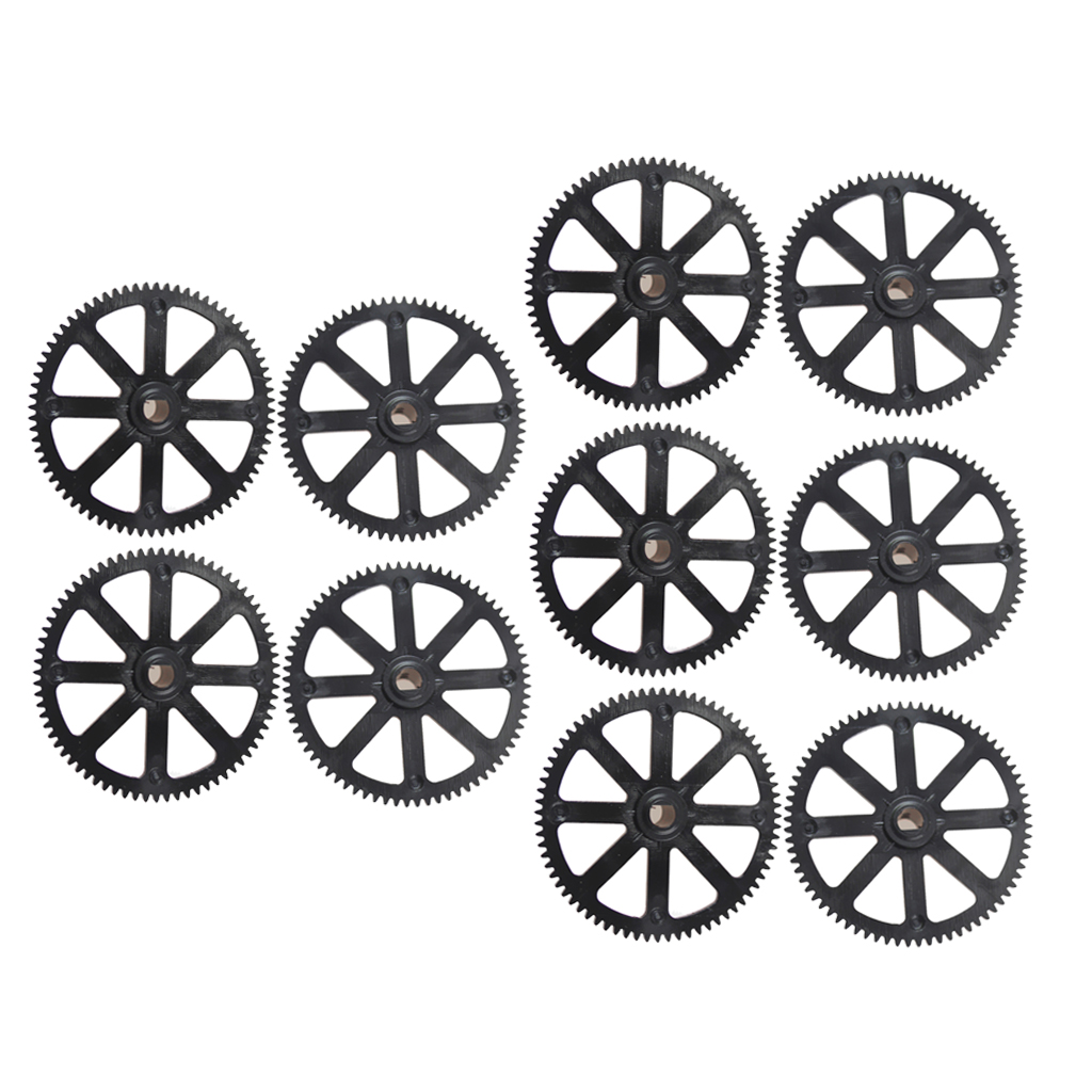 10 Pieces Main Gears Kit For WLTOYS XK K130 RC Model Helicopter Spare Parts