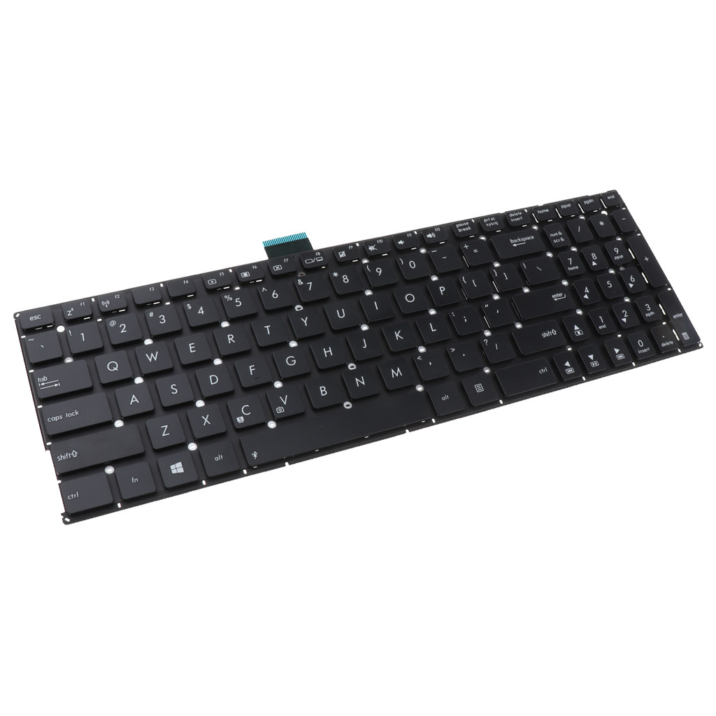Laptop Keyboard for ASUS X555/X555L/K555/F555L, to Replace Faulty, Cracked or Broken Keyboard, Black
