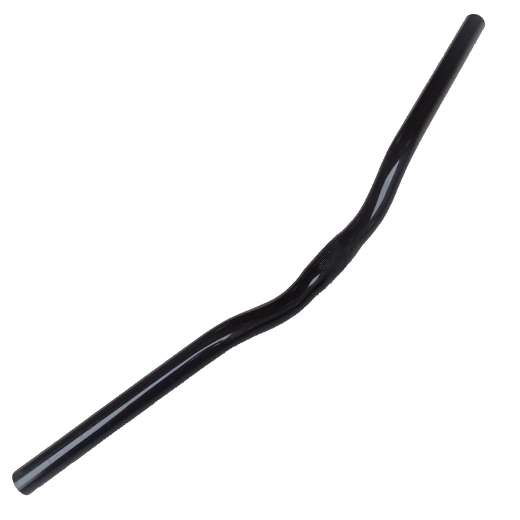 Bike Handlebars 25.4*600mm Aluminum Alloy Handlebar Black