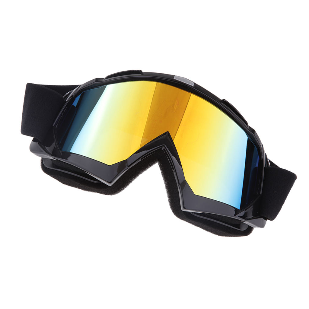 Outdoors Snowmobile Snowboard Goggles UV Protector Eyewear Colorful Len