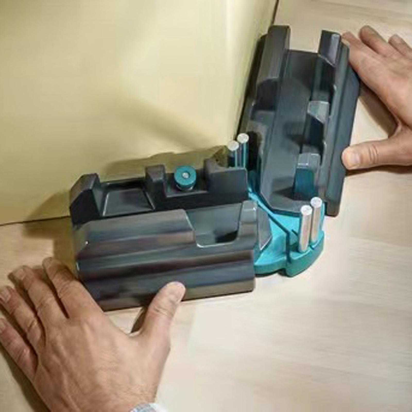 Plastic Bevel and Mitre Box DIY Room Angles for Precise Baseboards Woodworking Cutting Tool Accessories