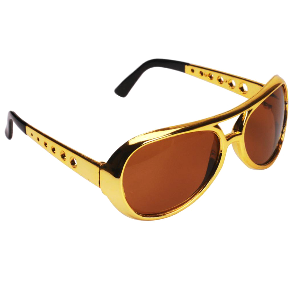 60's Rockstar  Sunglasses Costume Shiny Chrome Party Shades Glasses