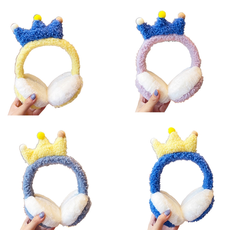 Cache-oreilles En Peluche Forme Cœur - Pour Femmes Et Enfants - Hiver, Noël - Bandeau Fourrure Doux