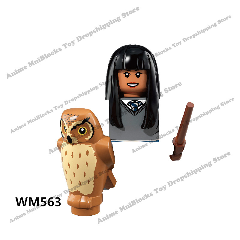 WM6040 WM6041 WM6059 Movies plastic Harried mini bricks action figure building blocks Assembly Toys for children birthday gifts