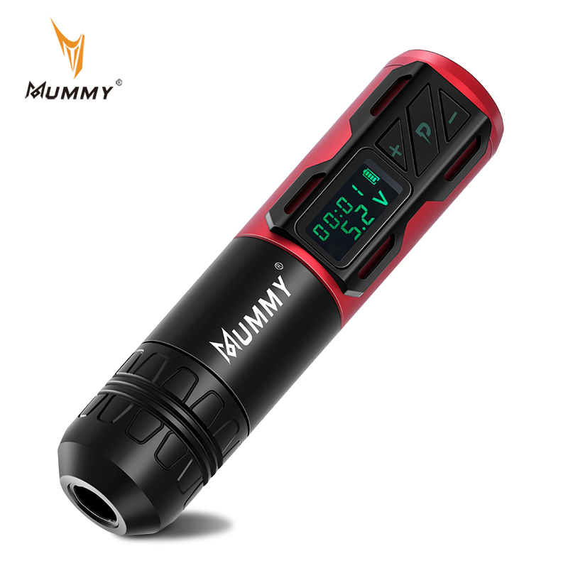 Best of Mummy Wireless Tattoo Machine Pen High Capacity Battery Direct Drive Motor Tattoo Gun Portable Power 2200mah LED Digital Display Reviews & Tips