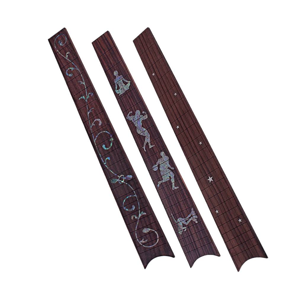 Acoustic Guitar Rosewood Fretboard Fingerboard 20 Fret DIY Project for Luthier Guitar Lover