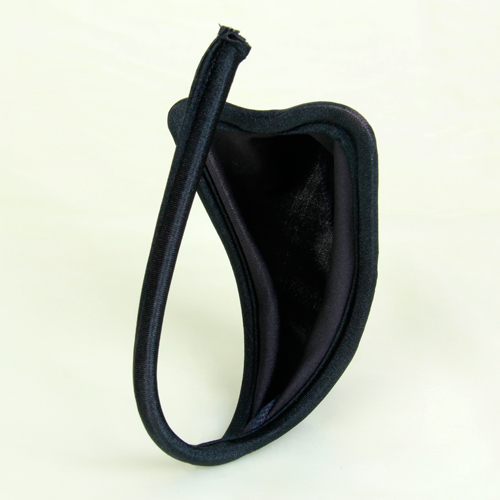 Pack of 2  Men's Stretchy C String Thong Invisible Underwear White Black
