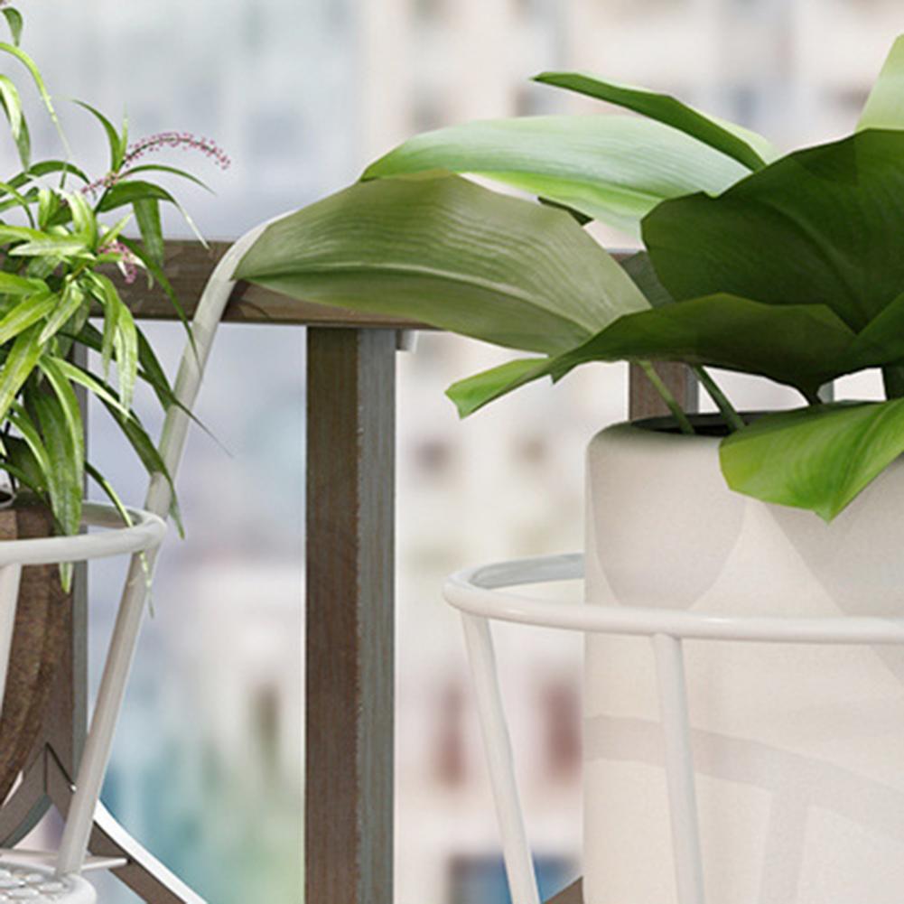 Pot De Fleur Suspendu Pour La Clôture Panier Suspendu Cattail Corde