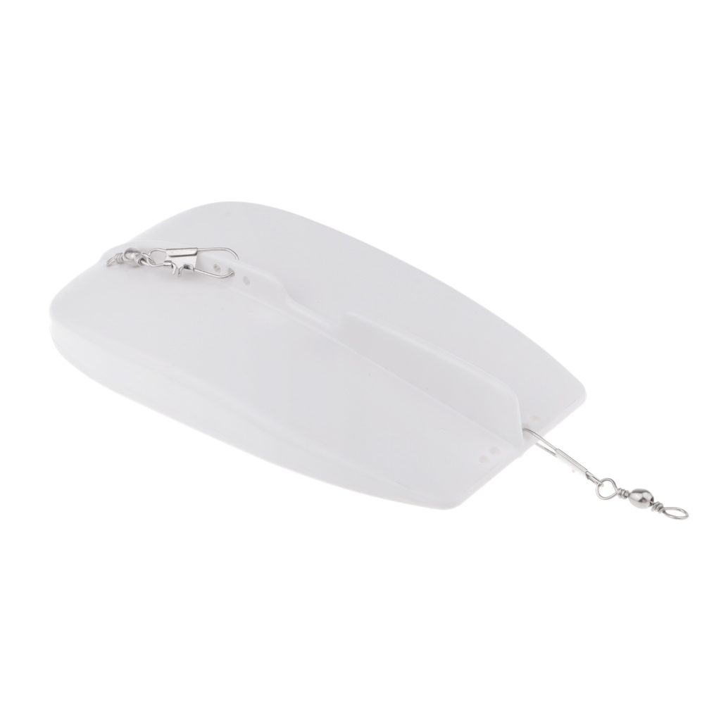 ABS Plastic Artificial Bait Adjustable Weight Sea Fishing Trolling Diving Board Rigging Paravanes Trolling Fishing