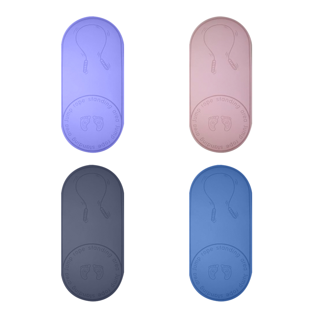 Exercise Skipping Mat High Density Dance Cushion Yoga Mat Buffer Pad