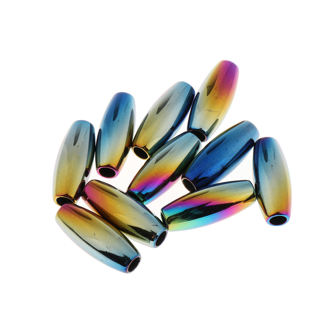 10pcs Neon Hair Decor Extension Braids Cuff Dreadlocks Beads Rings Clips Set
