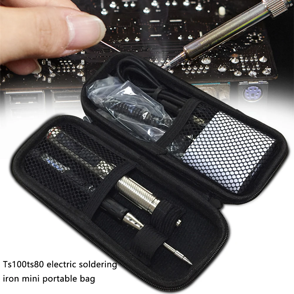Waterproof Organizer Accessories Soldering Iron Electric Screwdriver Protective Portable Carry Case Tools Pouch With Mesh Pocket tool chest on wheels