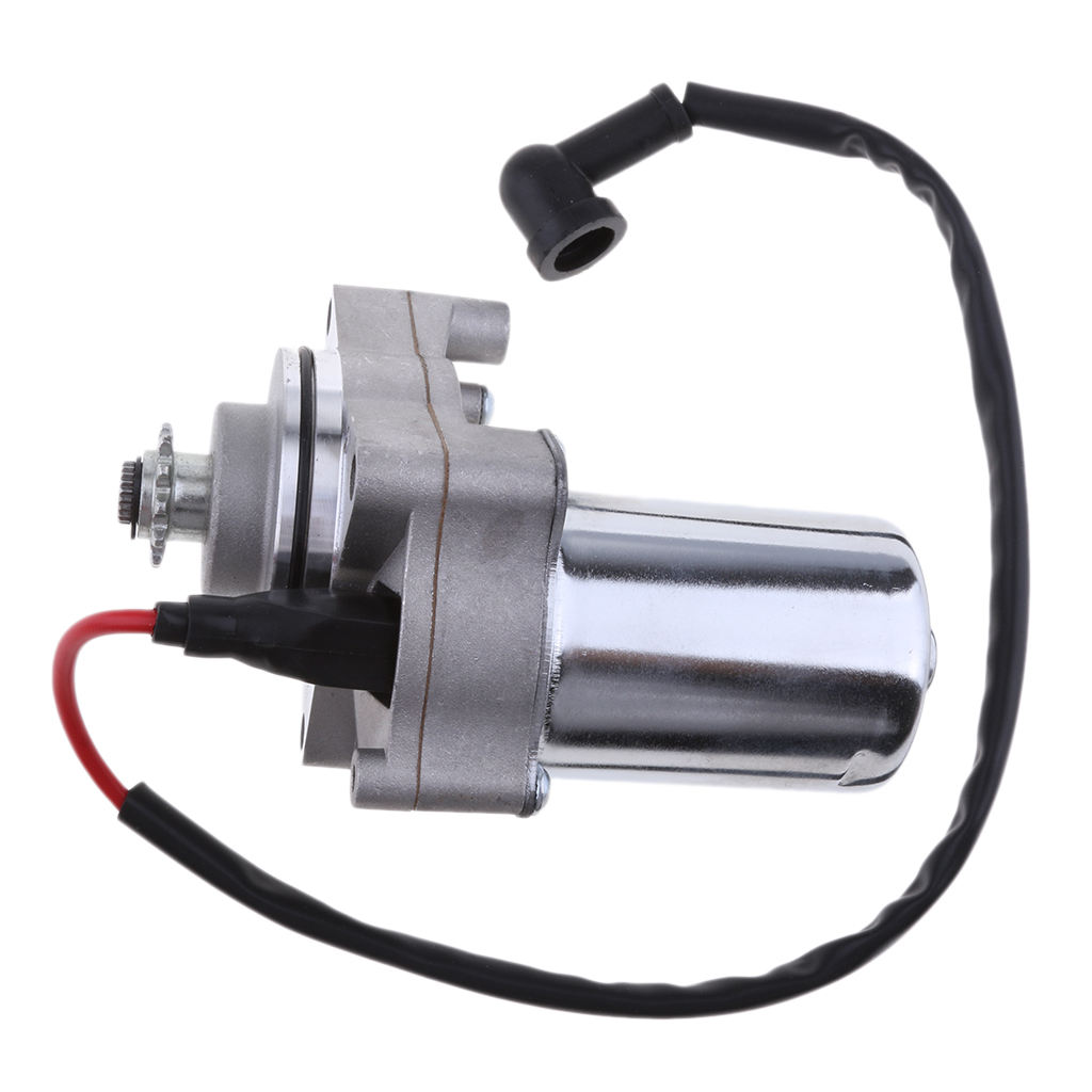 dolity Starter Solenoid Relay Motor with 460mm Cables for 90cc 110cc 125cc Motorcycle Dirt Bike ATV