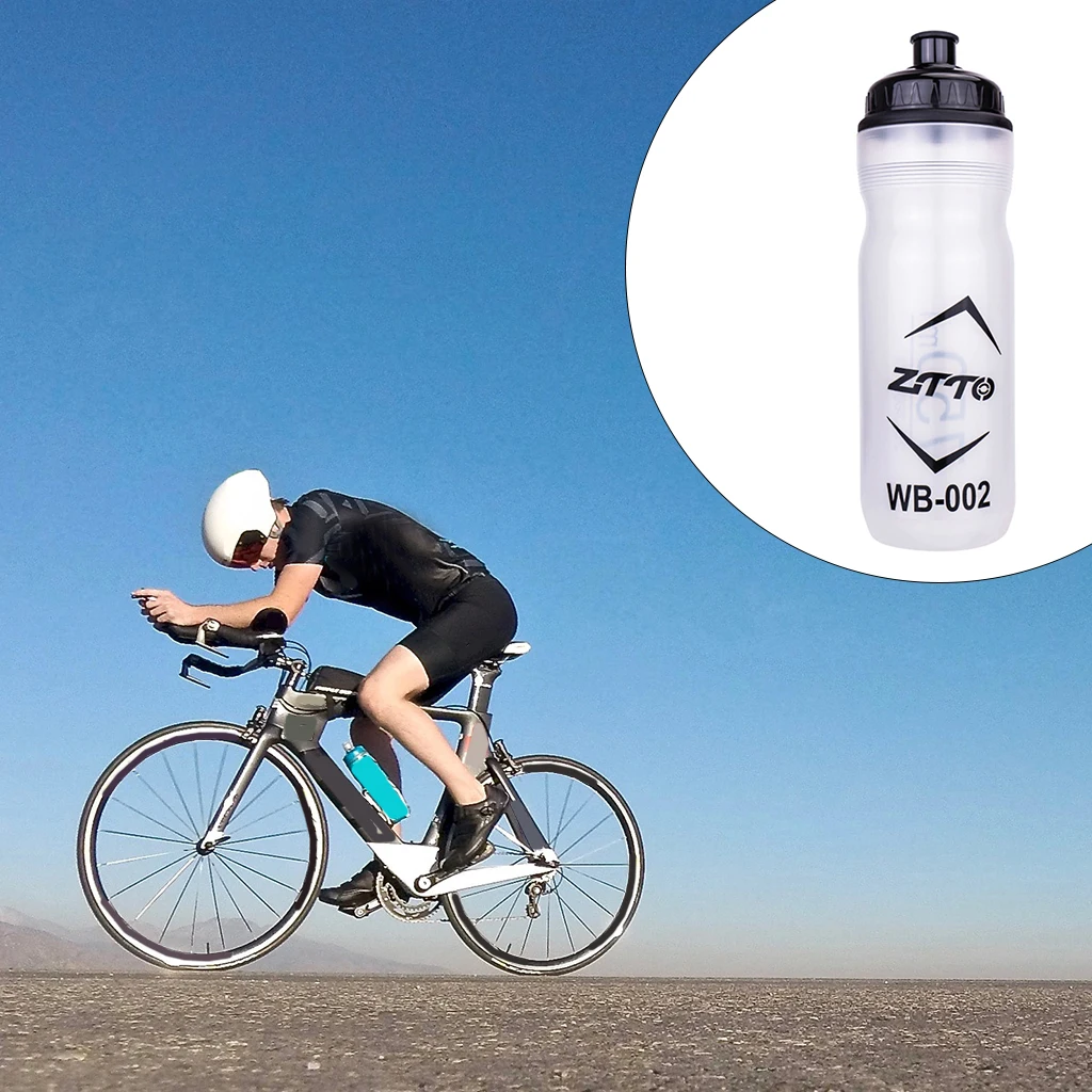 Bicycle Water Bottle Valve 26oz Cycling Bottles Sport Gym BPA Free Bottle