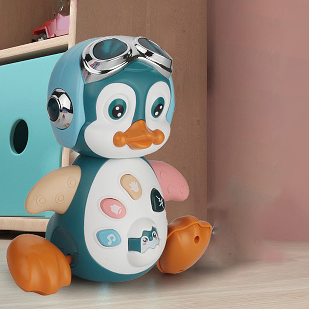 Electric Dancing Penguin Toy Singing and Sounds Interactive Animal Toys Awesome for Toddler Infants