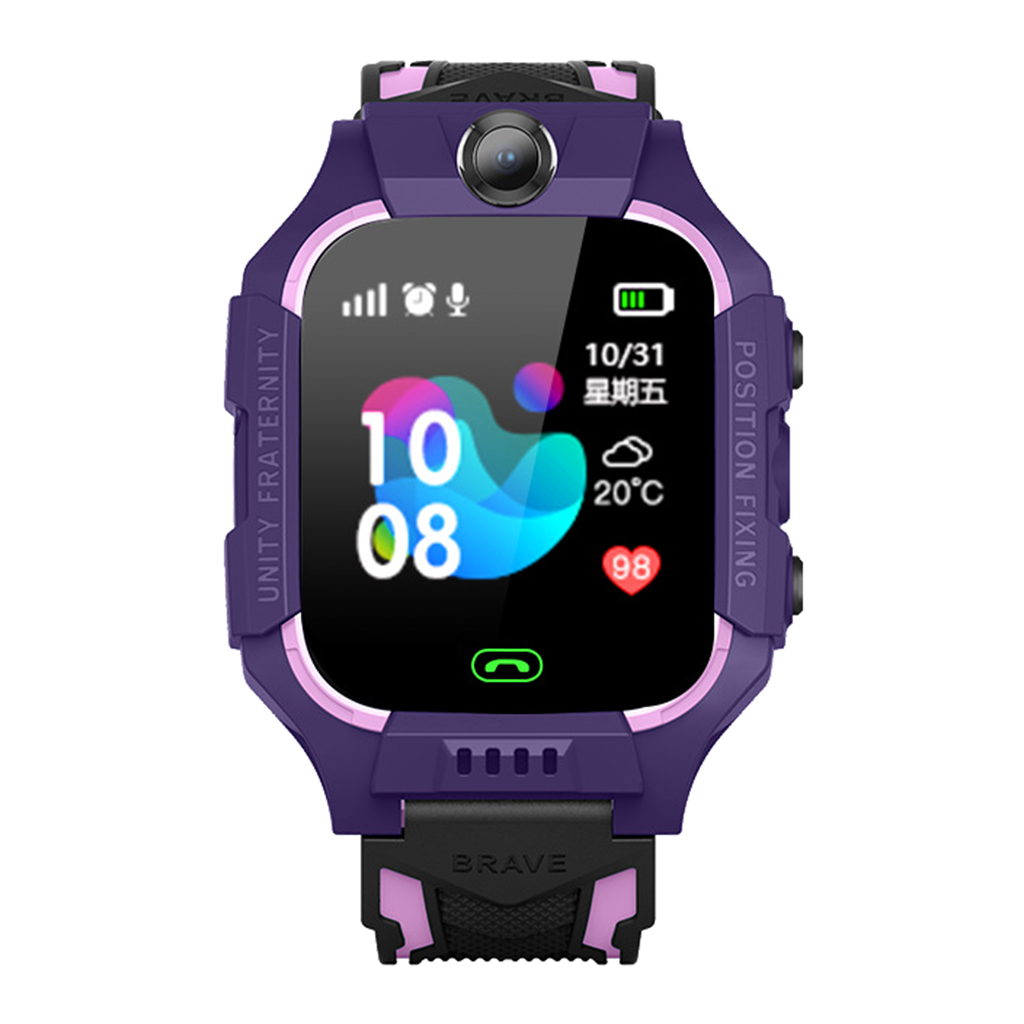 Z6 Children Kids Smart Watch IP67 Deep Waterproof 2G SIM Card GPS Tracker Camera SOS Call Location Reminder Anti-Lost Watch
