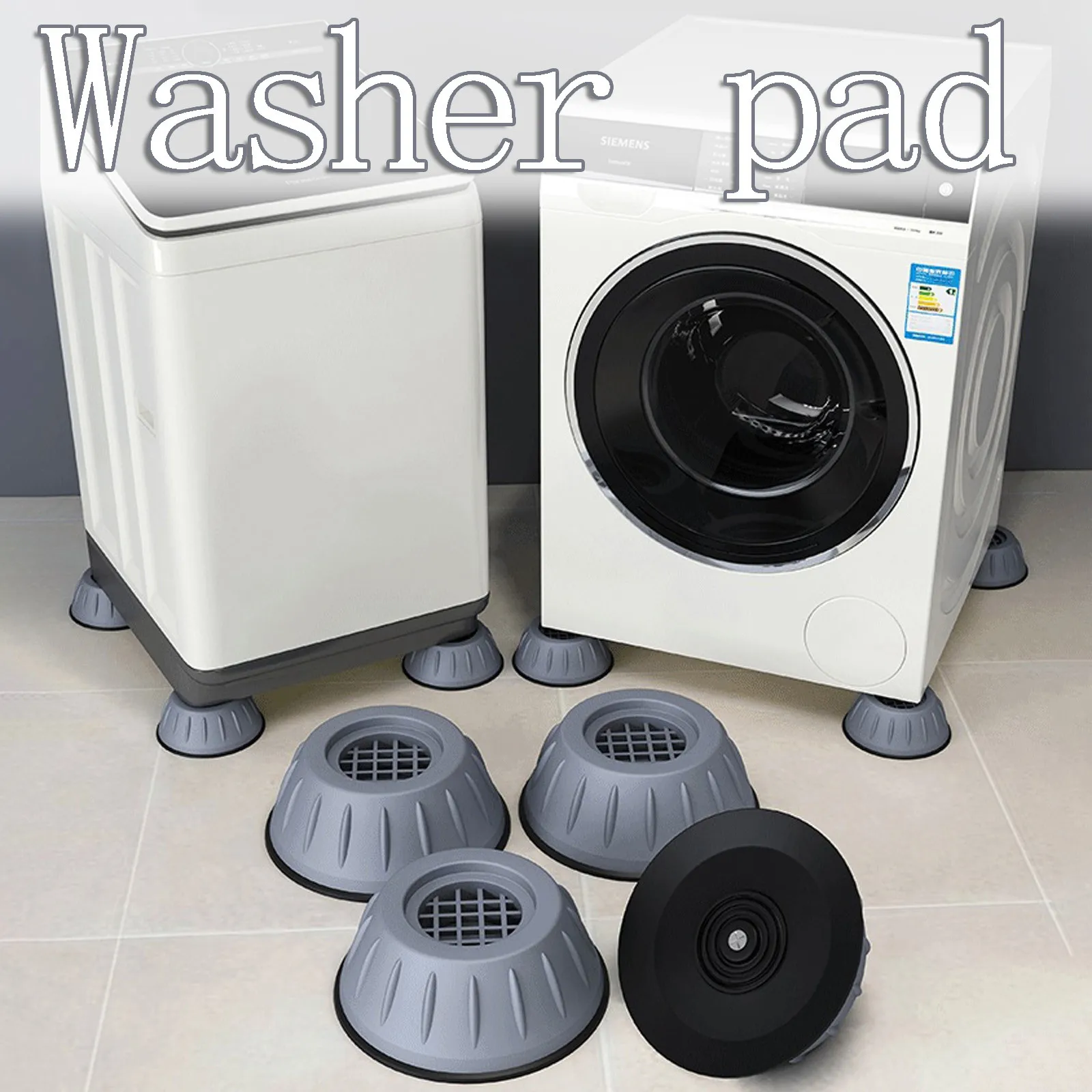 4 x Anti Vibration Rubber Feet for BLOMBERG Washing Machine Fridge Dryer 