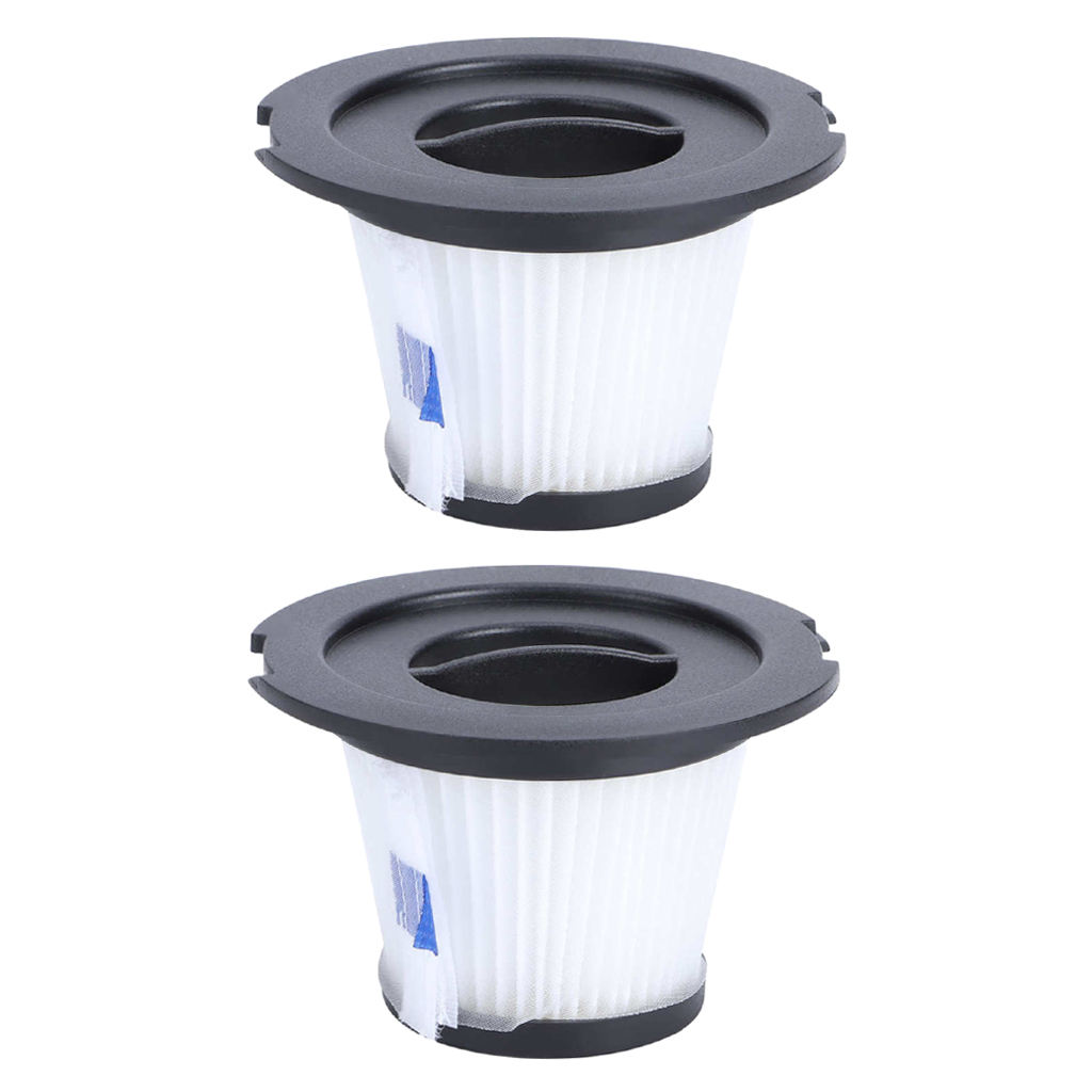 2pcs Filters For Dibea T6 C17 T1 Vacuum Cleaner Replacement Parts White+Black Home Cleaning Tool Accessories High Quailty