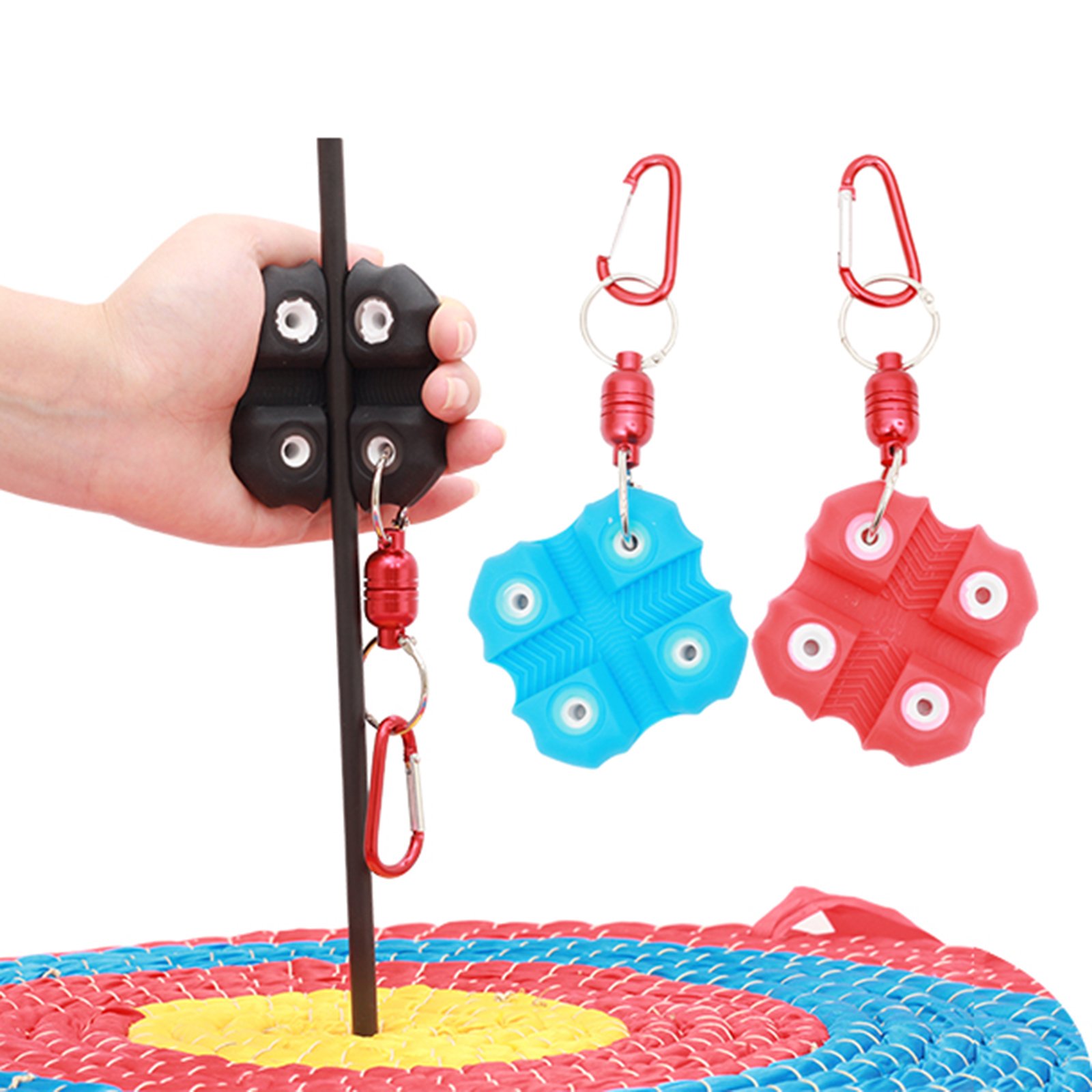 Non-slip Silicone Archery Arrow Pullers Rubber Target Gripper Remover Tool Protection Hand Outdoor Shooting Hunting Accessories