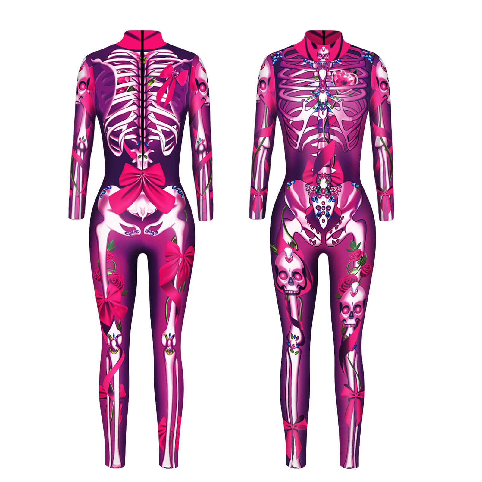 Naiste bodysuit "Skeleton"