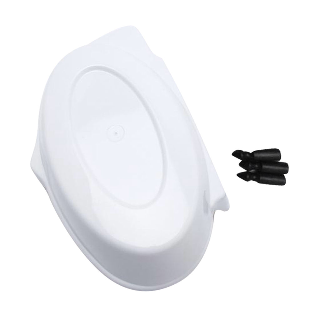 ABS Battery side Fairing Cover White for Honda Monkey bike Z50 Z50R Z50J