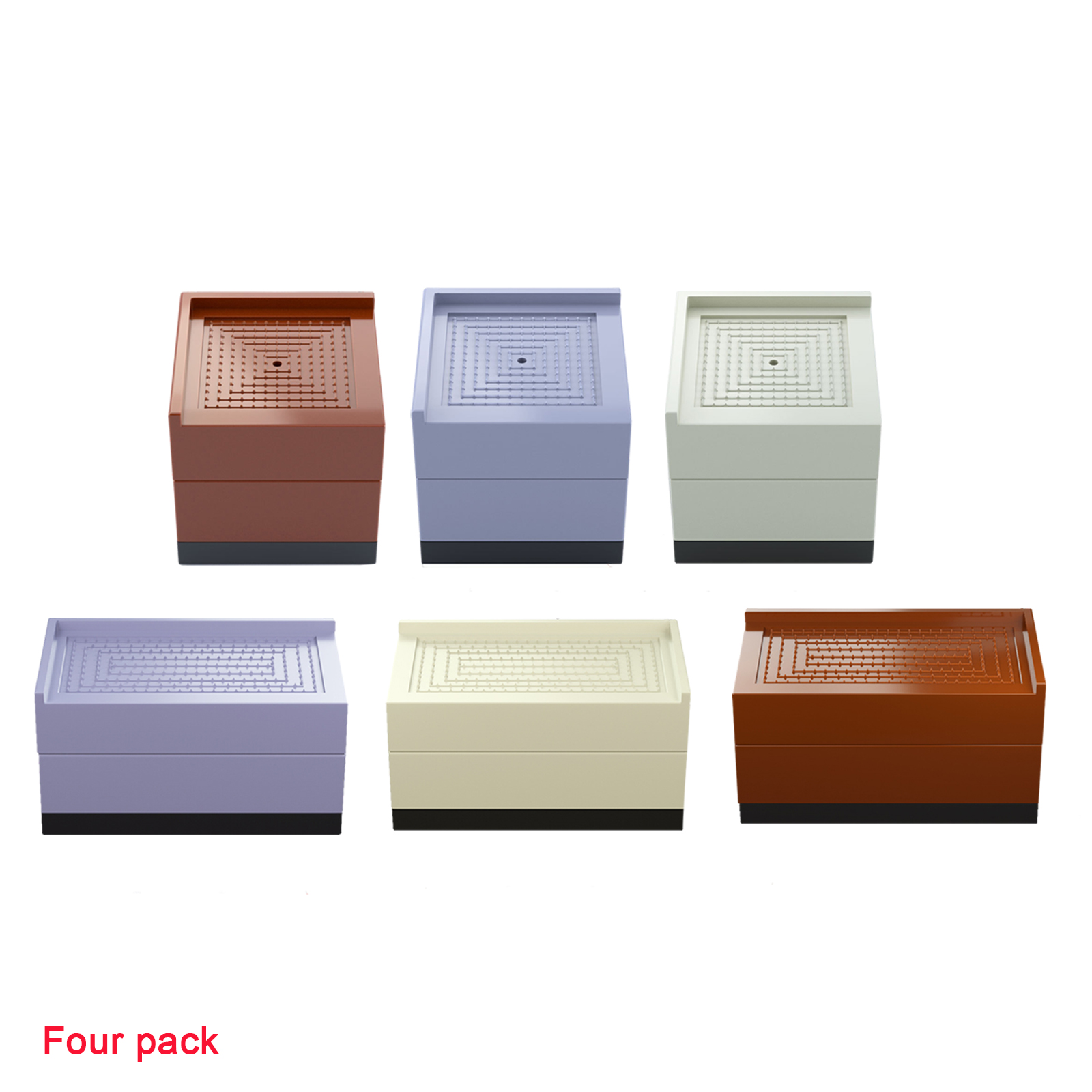 4PCS Bed Furniture Riser Professional Furniture Riser Premium Furniture Riser