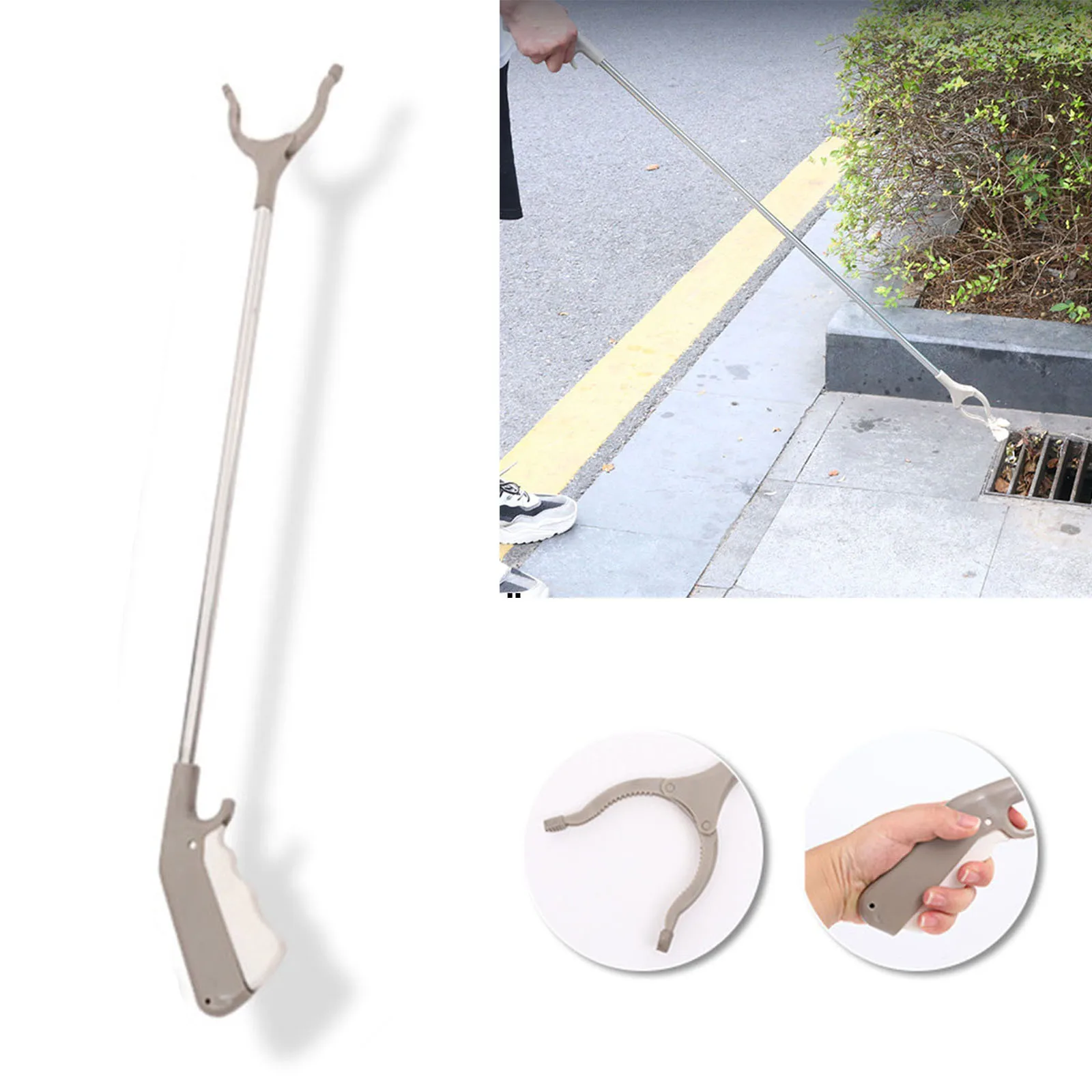 Litter Reachers Pickers Pick Up Tools Extender Gripper Tool Lightweight Mobility Aid Reaching Trash Garbage Picker