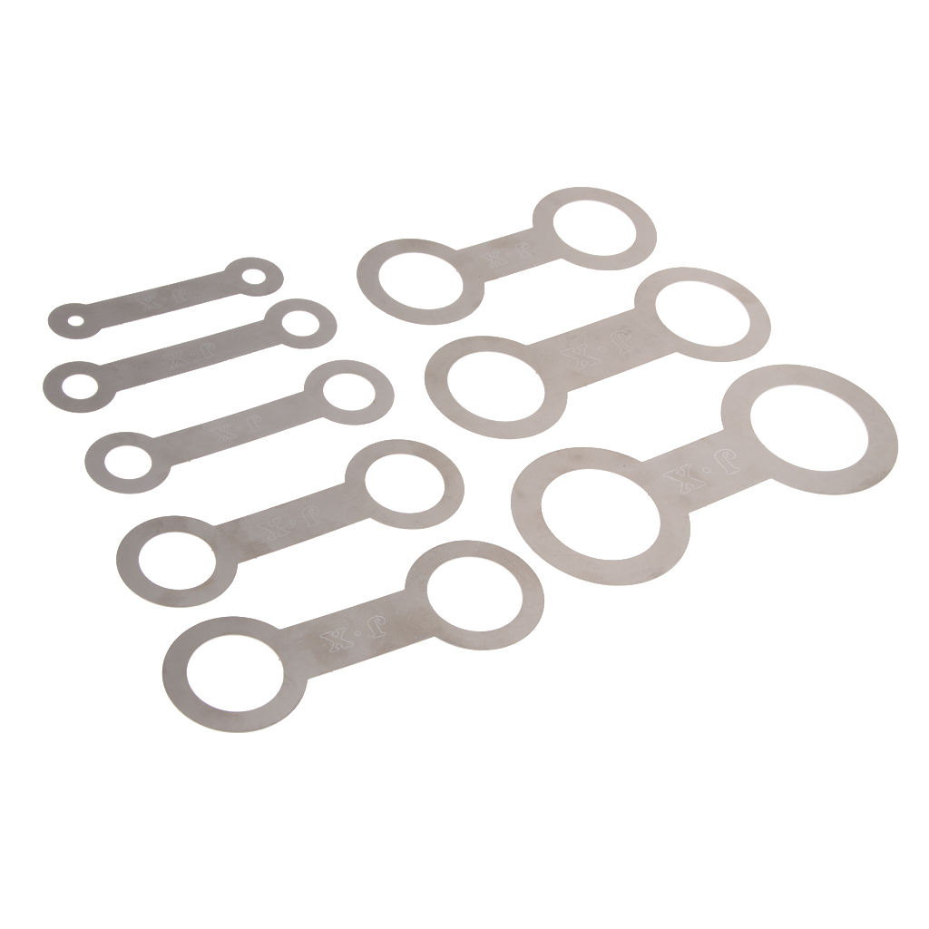 Set of 8 Classic Pad Iron Sax Repair Tools for Saxophone Flute