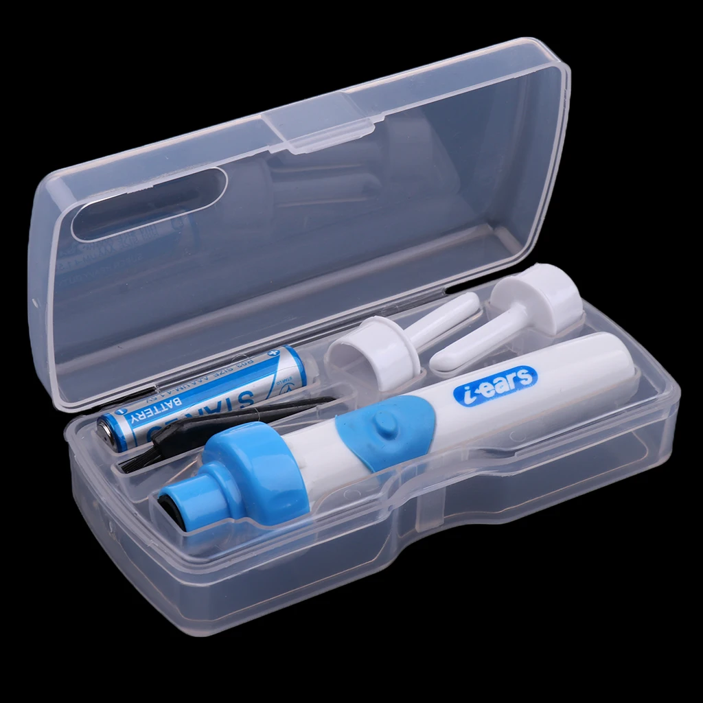 Electric Ear Vacuum Cleaner Wax Dirt Fluid Remover Painless Safe