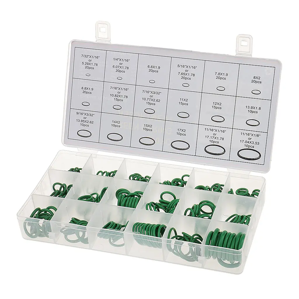 270x Assortment Kit Car HNBR AC System Air Conditioning O Ring Seal Set Tool applications requiring higher resistance