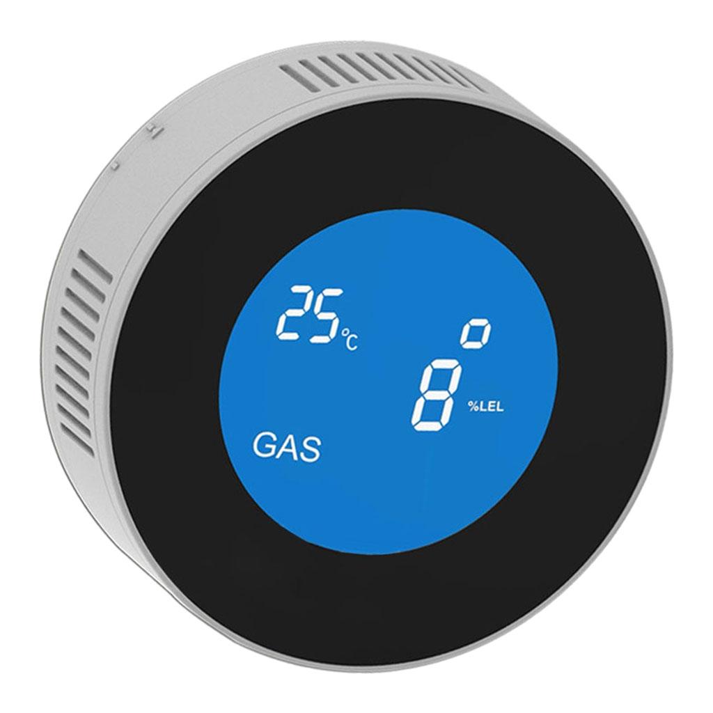 Smart WiFi Gas Detector Methane Gas Leak Detection Combustible Tester High Sensitivity Gas Alarm Gas Sensor for Garage RV Home