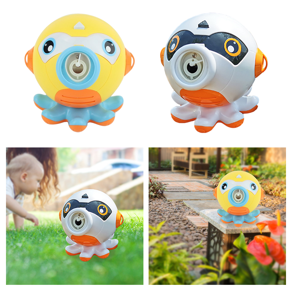 Octopus Automtic Bubble Toys Machine, Battery Powered Plastic Bubble Maker Bubble Blower for Outdoor Parties Weding Gift