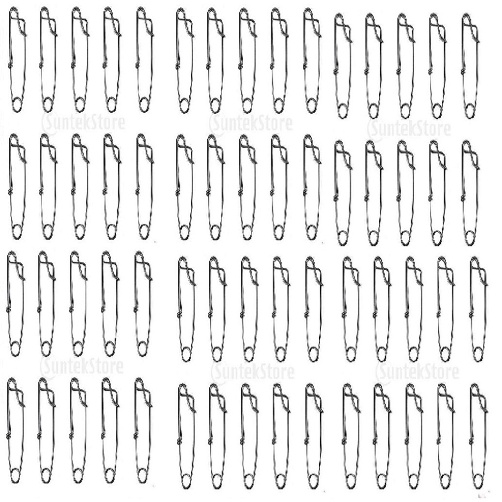 60x Stainless Steel Long Line Clips Tuna Clip Fishing Tackles Accessories