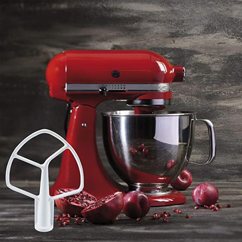 K45B K5AB Coated Flat Beater Paddle PS987906 for 4.5-5 Quart Tilt-Head Stand Mixer KSM90 KSM103