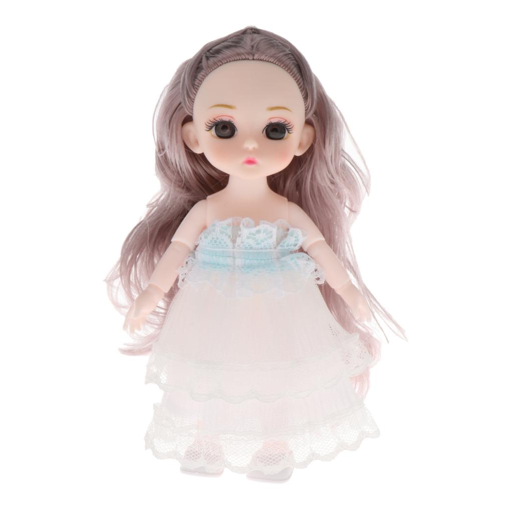1/12Scale Ball Jointed ob11 Doll Articulated Collector Doll Fully Poseable