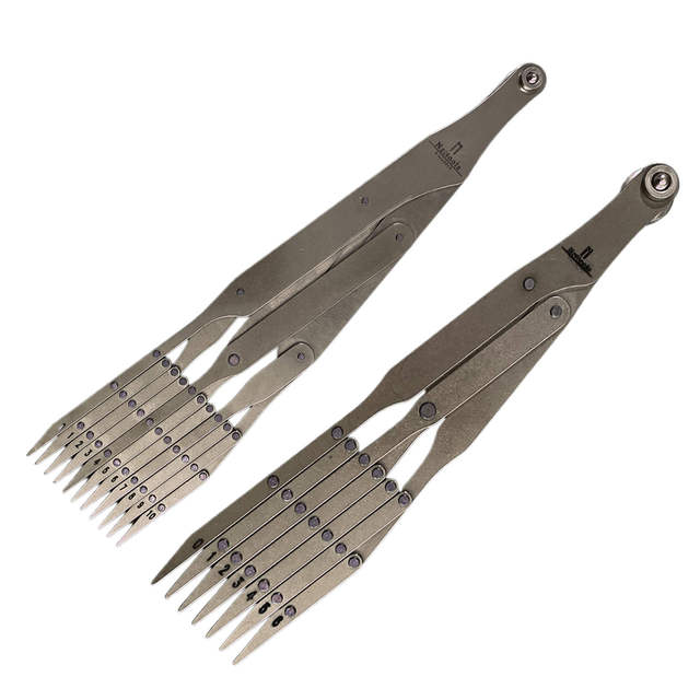 Misuratore Da Cucito In Alluminio Regolabile - Guida Per Pulsanti E Spaziatura, Ideale Per Fai Da Te