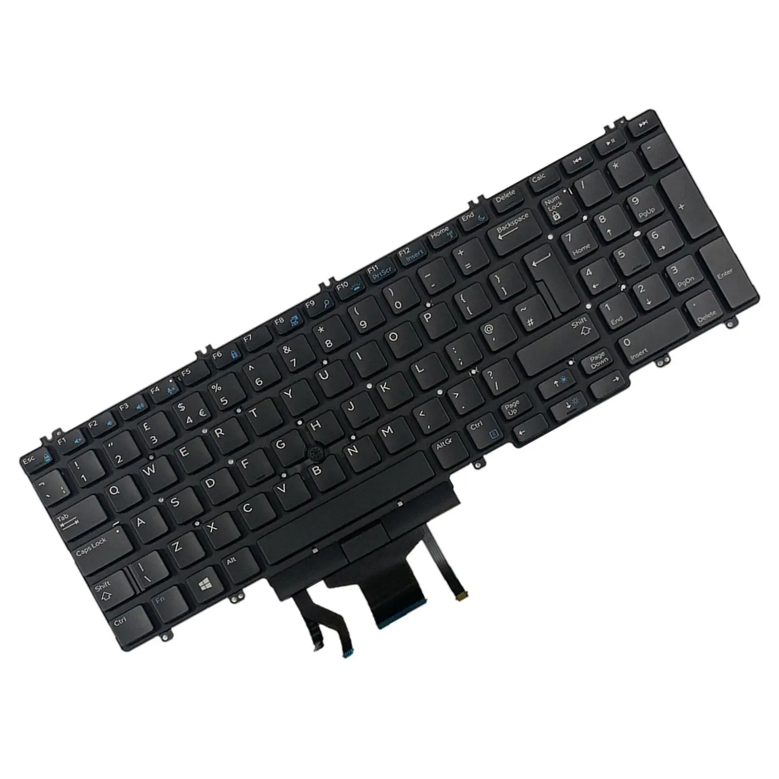 Laptop Keyboard with Bakclit Replacement for Dell Precision 3530 7530 7730 E7530 M7530 Professional Accessories Durable No Frame