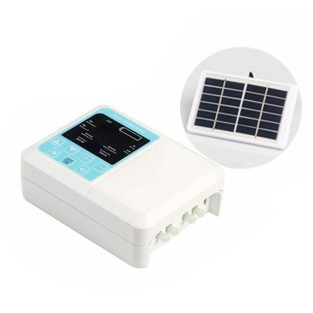 Solar powered ferramenta jardim fácil instalar planta