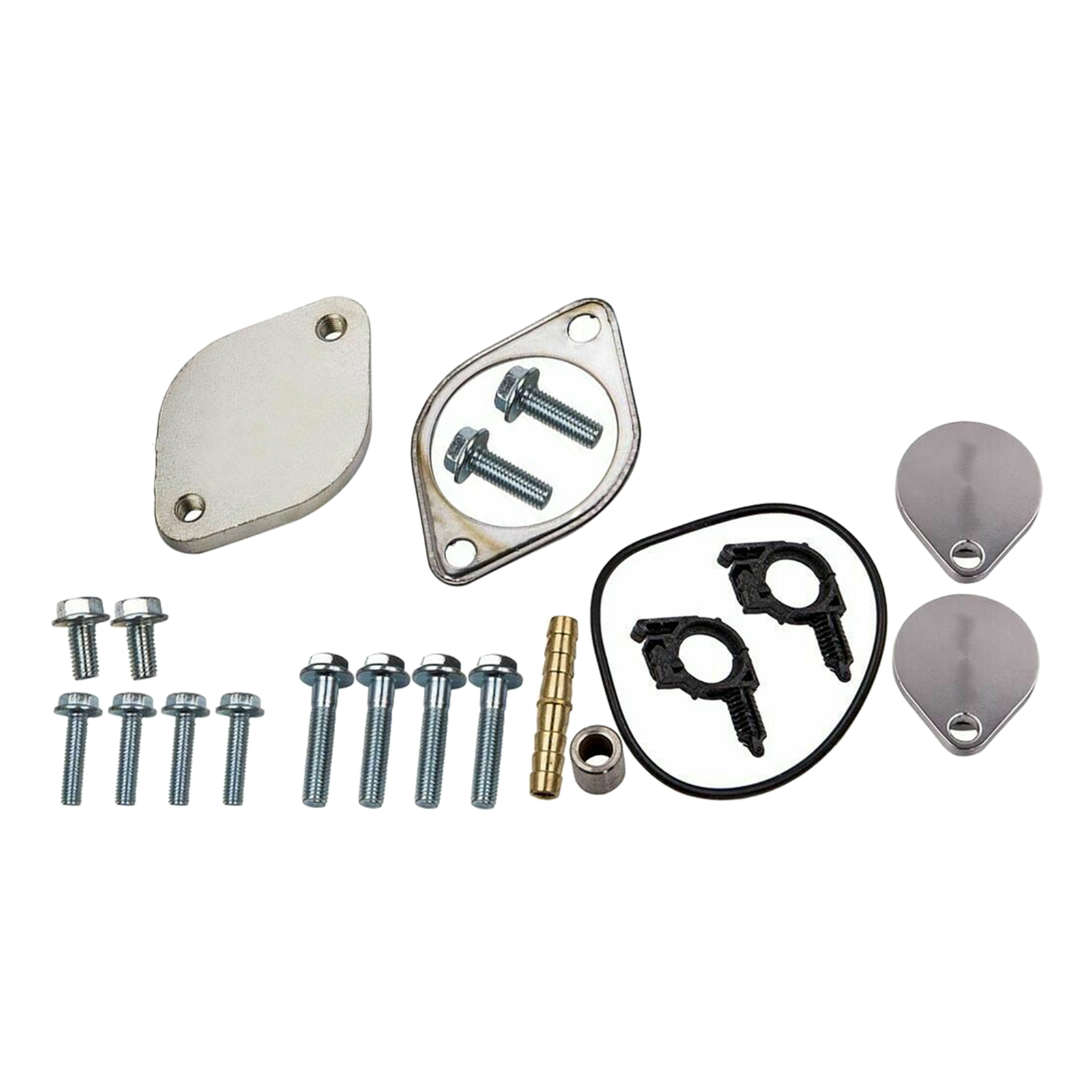 EGR Valve Kit with Intake Elbow Engine Cooler & Throttle Valve Kit Power stroke  For Ford 6.4L F250 08-2010