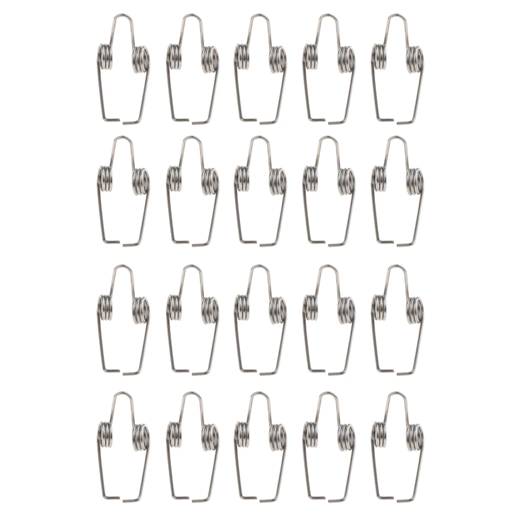 20pcs/pack Trombone Water Key/ Spit Valve Spring for Trombone Accessories